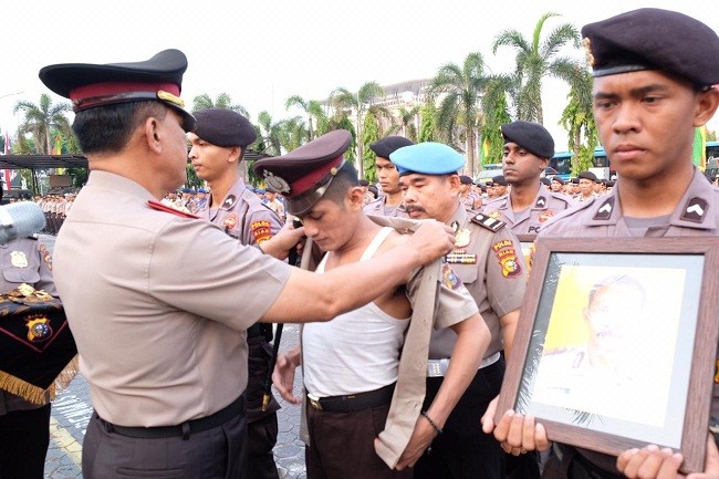 Enam Polisi di Riau Dipecat Tidak Hormat
