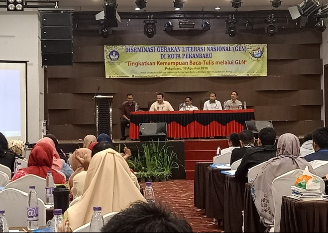 Balai Bahasa Riau Gelar Diseminasi Gerakan Literasi Nasional