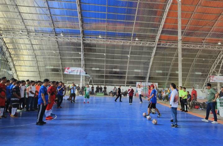 Turnamen Futsal Internal BRKS Dibuka, Jaga Kekompakan dan Junjung Sportivitas