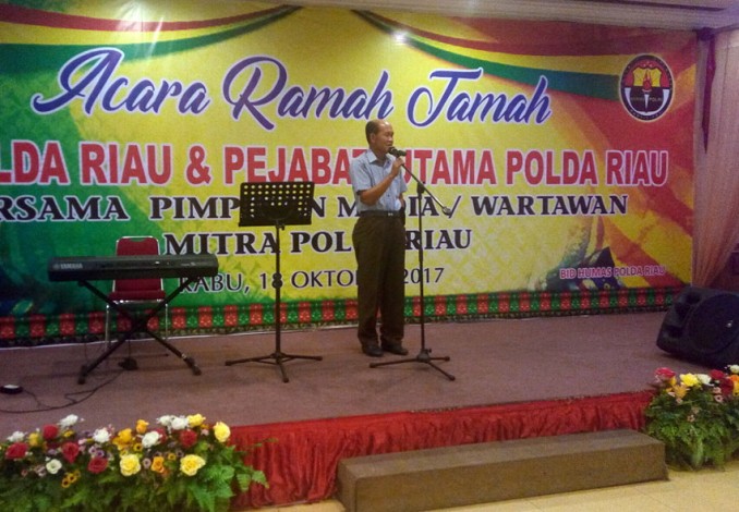 Ramah Tamah Bersama Media, Kapolda Riau: Media dan Polri tak Bisa Dipisahkan