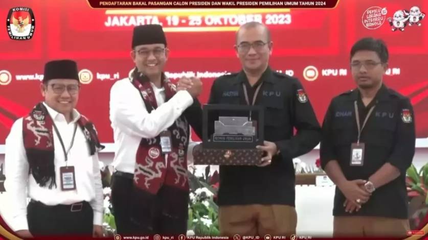 Anies - Muhaimin Resmi Daftar ke KPU, Parpol Pengusung di Riau Rapatkan Barisan