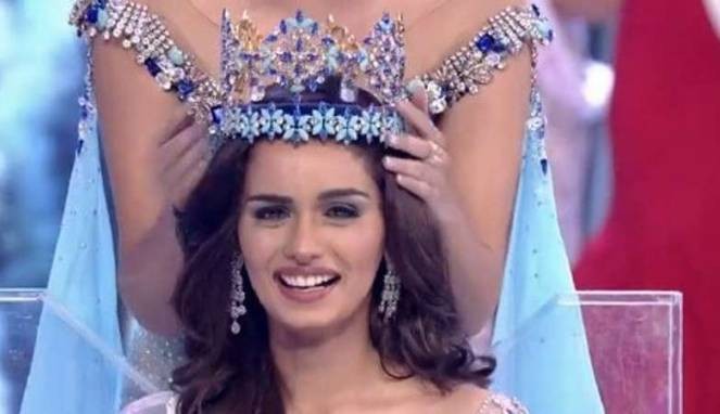 Manushi Chhillar dari India Menang Miss World 2017