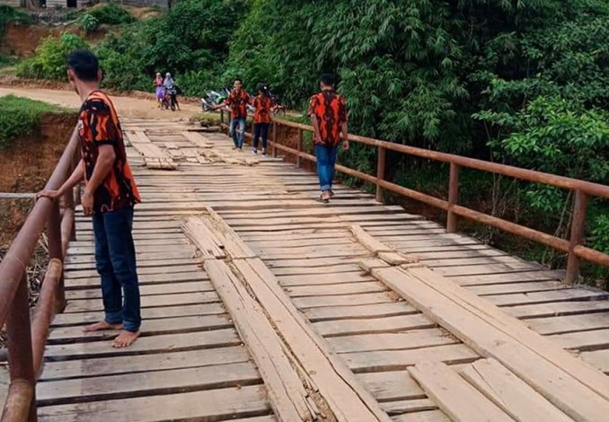 PUPR Inhu Ajukan Pembangunan 4 Jembatan di RAPBD 2019