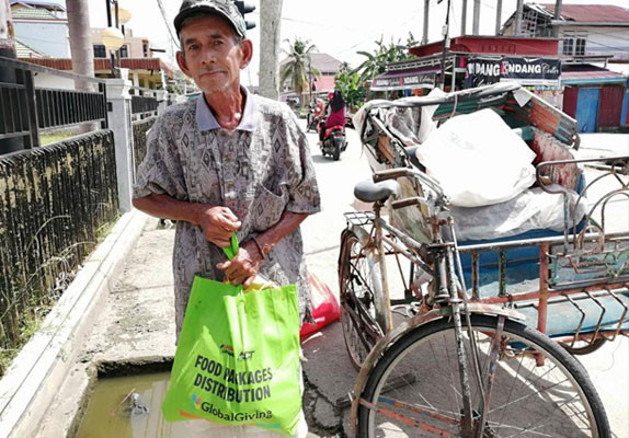 ACT Riau Distribusikan 400 Paket Pangan di 8 Kabupaten/Kota