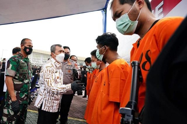 Riau Pintu Masuk Narkoba dari Negara Tetangga, Gubernur: Sikat Habis sampai ke Akar-akarnya