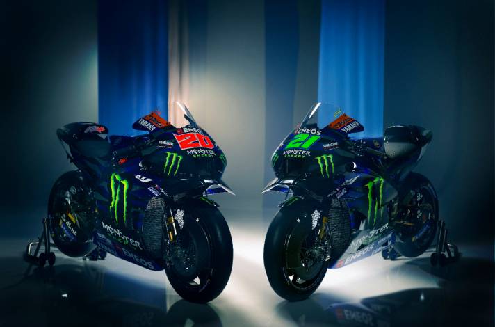 Monster Energy Yamaha MotoGP Launching Yamaha YZR-M1 2023 Livery Baru