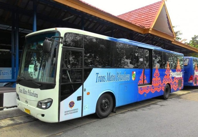 Koridor Baru Bus TMP Bakal Beroperasi, Dishub Pekanbaru Akui Halte Masih Minim