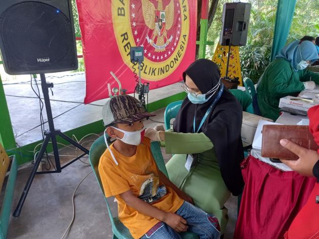 Binda Riau Target 121 Ribu Warga Disuntik Vaksin Setiap Bulan