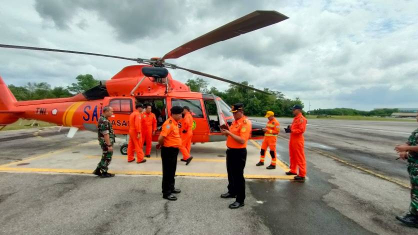 Bantu Evakuasi Kecelakaan Helikopter Kapolda Jambi, Basarnas Kirim Personel dari Pekanbaru