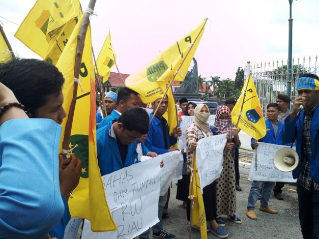 PMII Desak Pemerintah dan DPRD Serius Menuntaskan RTRW Riau