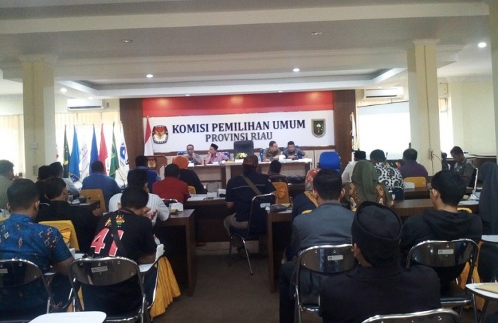 KPU Riau Ingatkan Peserta Pemilu Urus STTP Kampanye Rapat Umum