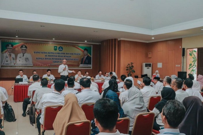 Kepala SMA/SMK dan SLB se-Riau Sepakati Pembayaran Zakat