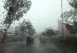 Akhir Pekan, Hujan Disertai Petir dan Angin Kencang Landa Riau
