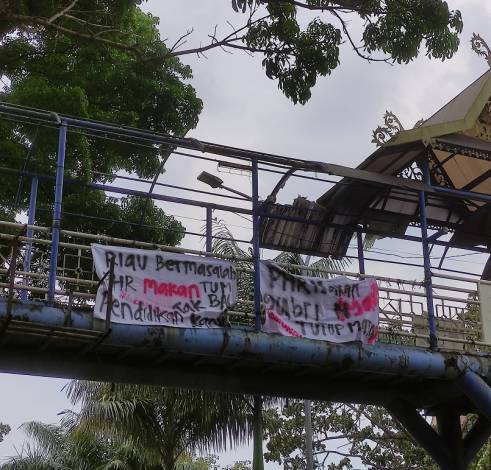 BEM Unri: Kondisi Riau Sedang Tidak Baik-baik Saja