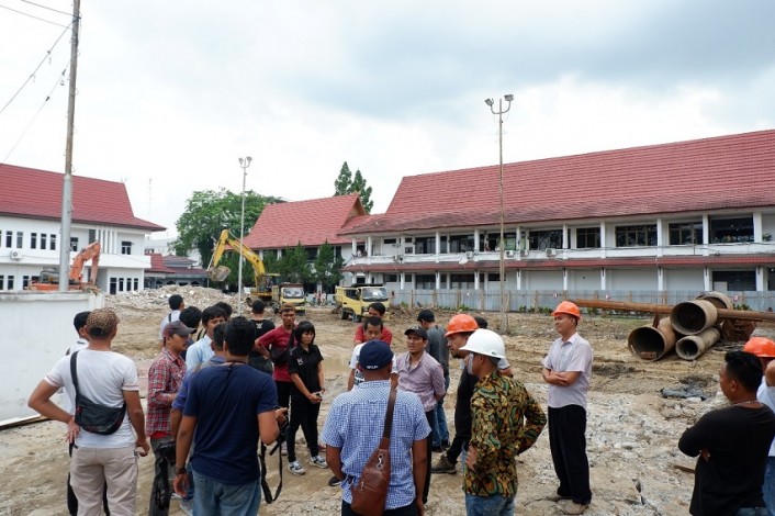Proses Pembangunan Gedung Kejati Diprotes, Kadis PUPR Riau Minta Maaf