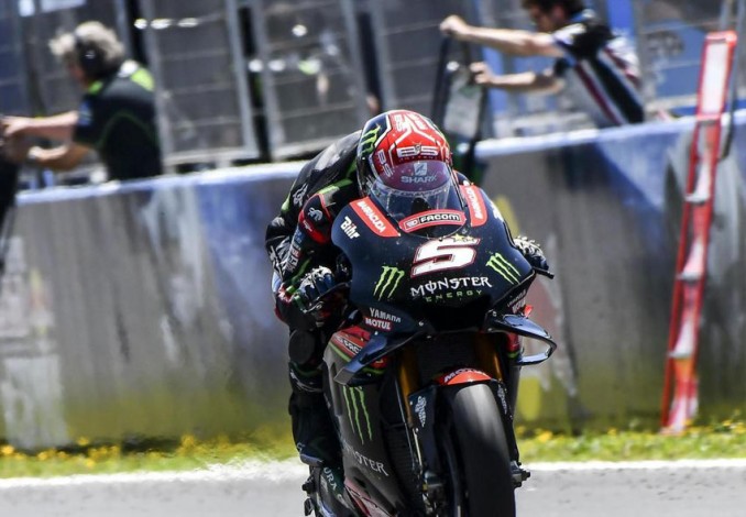 MotoGP Prancis: Zarco Pole, Valentino Rossi Terpuruk