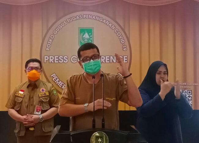 Indra Yovi: Klaster Karyawan BRI Baru Awal Permulaan Gelombang Kedua Covid-19 di Riau