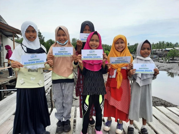 Bantuan Pendidikan Rumah Yatim Bahagiakan Anak-anak di Pedalaman Riau