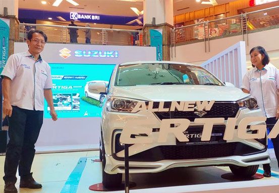 SBT Riau Targetkan Penjualan All New Ertiga Hybrid 50 Unit Sebulan