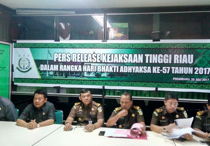 Kejati Riau Tuntut 56 Tersangka Korupsi, 34 Orang ASN