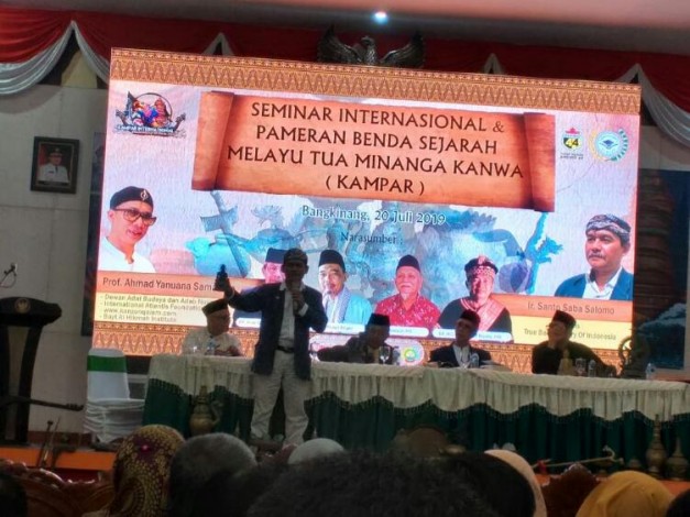 Seminar Sejarah Melayu Tua Minanga Kanwa, Buka Mata Hati Masyarakat Kampar