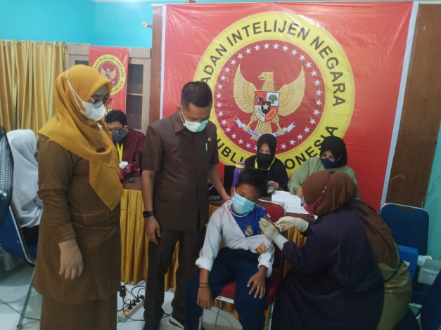 Vaksinasi Pelajar Berjalan Lancar, DPRD Pekanbaru Apresiasi BIN
