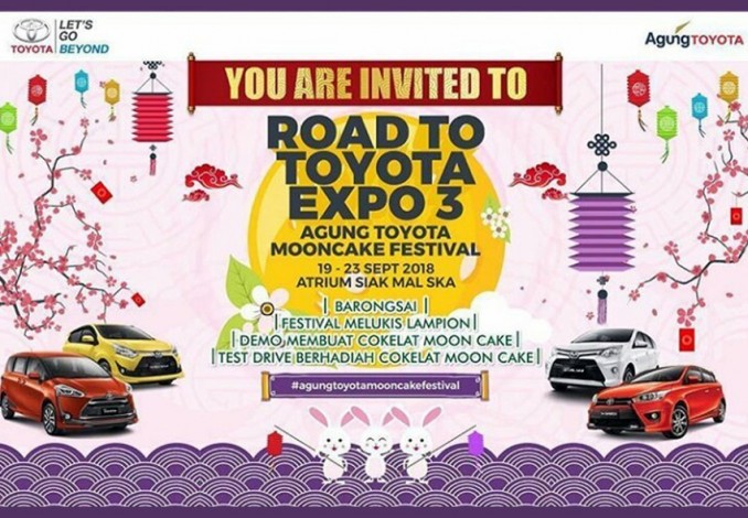 Gelar Road to Toyota Expo 3, Toyota Angkat Tema Festival Kue Bulan