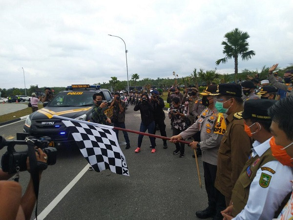 Banyak Warga Abai Protokol Kesehatan, Polda Riau Luncurkan Satgas Pemburu Teking Covid-19