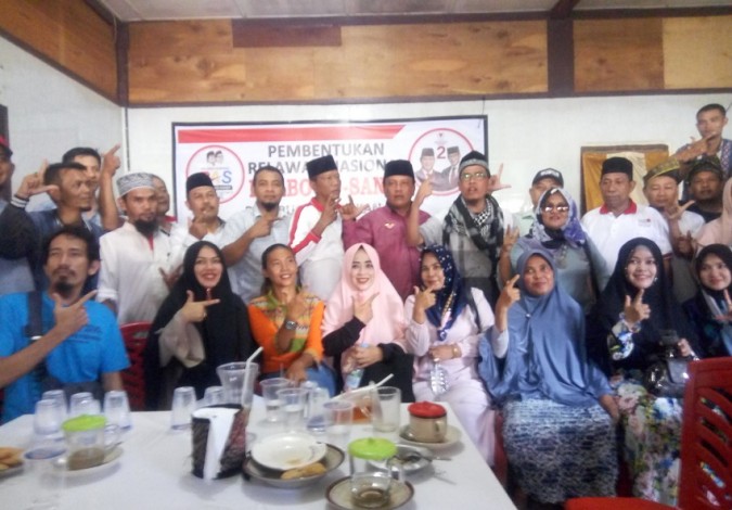 RN PAS Siap Menangkan Prabowo-Sandi di Rokan Hilir