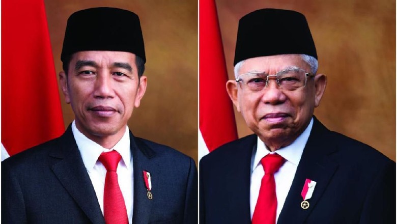 Jokowi-Maruf Amin Resmi Menjadi Presiden-Wapres 2019-2024