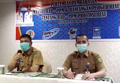 Didukung GOLD-ISMIA, Pemprov Riau Susun RAD-PPM