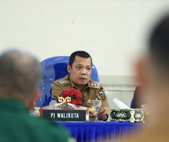 Pj Walikota Pimpin Rapat Rapat Forkopimda Kota Pekanbaru, Tiga Permasalahan Jadi Bahasan