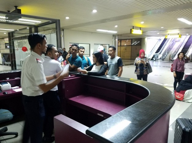 Diterlantarkan, Penumpang Lion Air Ngamuk di Bandara Hang Nadim Batam