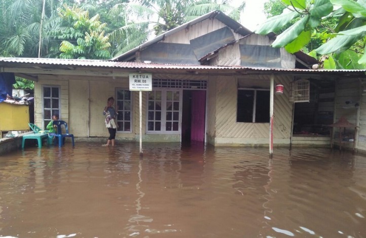 Korban Banjir di Witayu Pekanbaru Minta Pemerintah Dirikan Dapur Umum