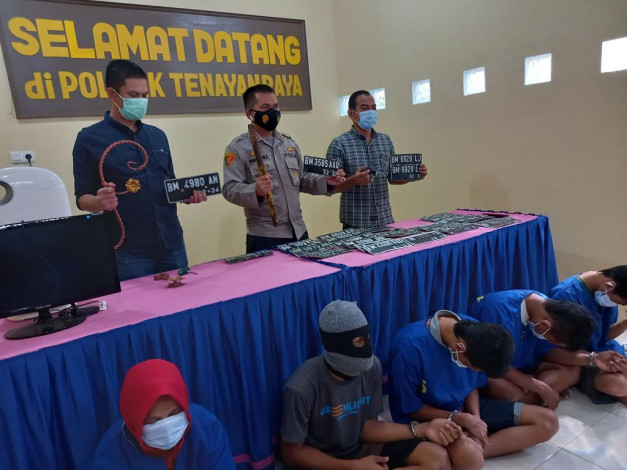 Komplotan Remaja di Pekanbaru Sudah Curi 15 Sepeda motor dan Bongkar Rumah Warga