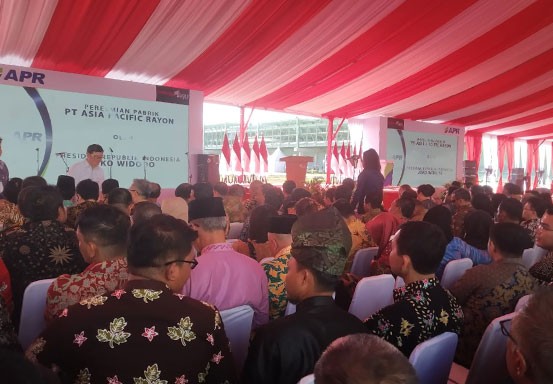Hari Ini Presiden Jokowi akan Resmikan PT Asia Pacific Rayon di Pelalawan