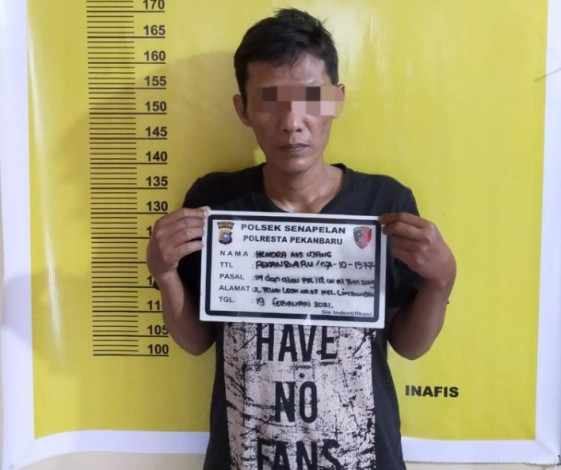 Sering Jual Sabu di Pekanbaru, Pelaku TO Ditangkap Polisi di Kampung Dalam