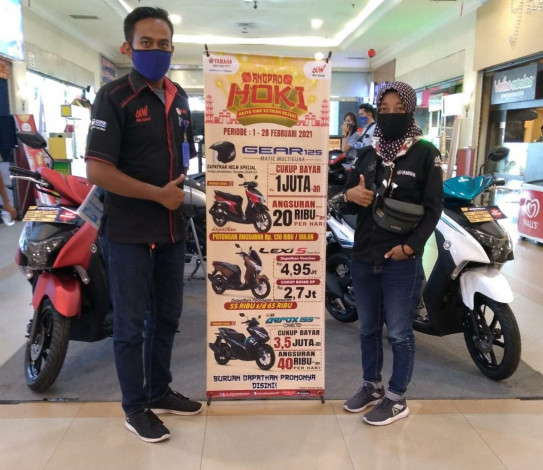 Pameran di Mal Pekanbaru, Alfa Scorpii Tawarkan DP Murah hingga Cicilan Ringan