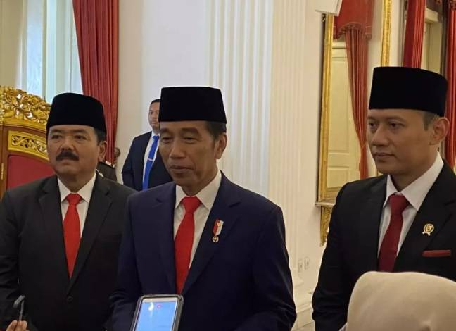 Dilantik Jadi Menteri ATR/BPN, Jokowi Beri Tiga Tugas ke AHY