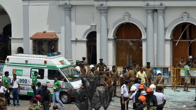 Polisi Sebut Bom Paskah di Sri Lanka Telan 138 Korban Jiwa