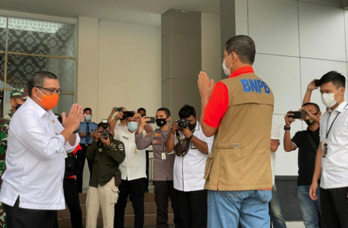Kunker ke Pekanbaru, Besok Kepala BNPB Rakor Penanganan Covid-19 di Riau