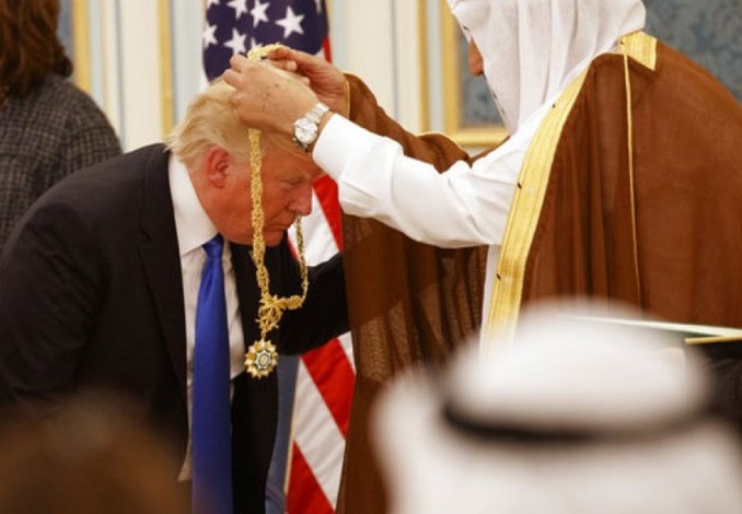 Arab Saudi Sambut Hangat Donald Trump