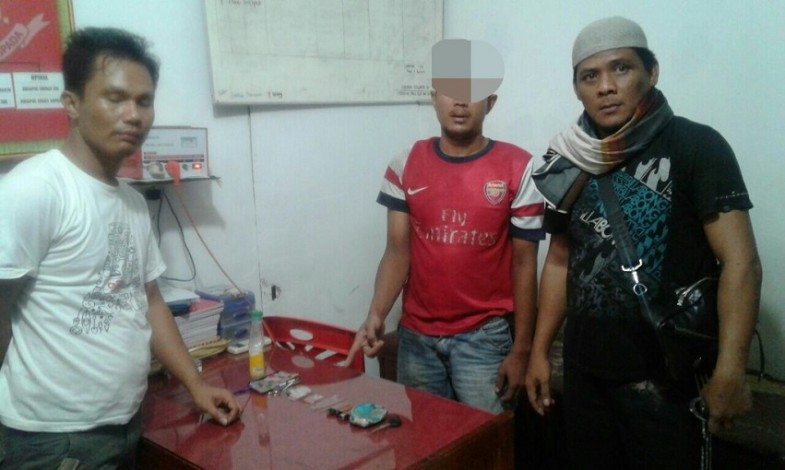 Los Pasar Padang Sawah Sering Jadi Tempat Transaksi Narkoba, Seorang Pengedar Dibekuk