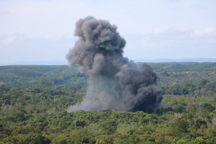 Jelang Jalak Sakti, Pesawat Tempur TNI AU Gelar Latihan Weapon Delivery