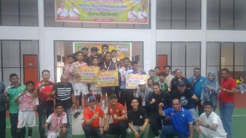 Tim Bengkalis Sempurna di Kejurda Takraw Tingkat Pelajar Riau
