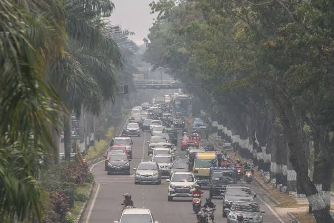 Kabut masih Selimuti Pekanbaru, BPBD Riau Pastikan Bukan Asap