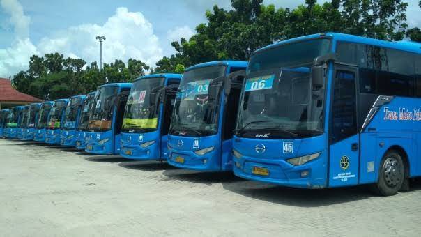 Semarak Hari Jadi ke-239 Pekanbaru, Naik Bus TMP Gratis Tiga Hari