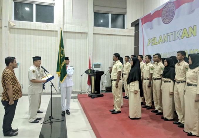 Toni Werdiansyah Lantik Muammar Irfan Sebagai Ketua PPI Kepulauan Meranti