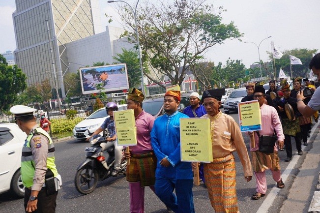 Walhi dan Masyarakat Lima Kabupaten Minta Polda Riau Serius Tangani Kasus Karhutla