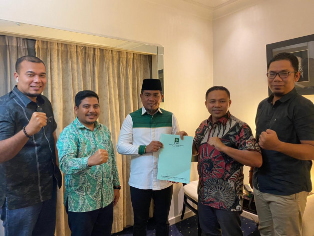 Terima SK Dukungan PKB, Zukri-Nasarudin Semakin Pede Menangkan Pilkada Pelalawan